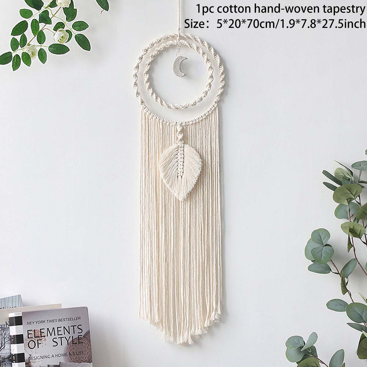CARA CAMILLA™ MAKRAMEE-TRAUMFÄNGER FÜR EINEN GEMÜTLICHEN BOHO-LOOK